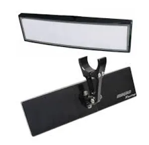 ModQuad Billet Rear View Mirror - Single Clamp Black - CanAm
