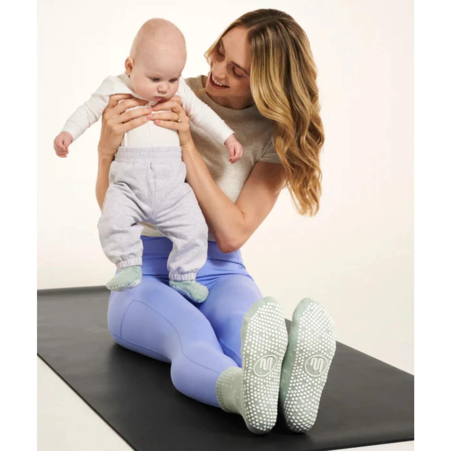 Mom & Me Grip Sock Set (Barre / Pilates)