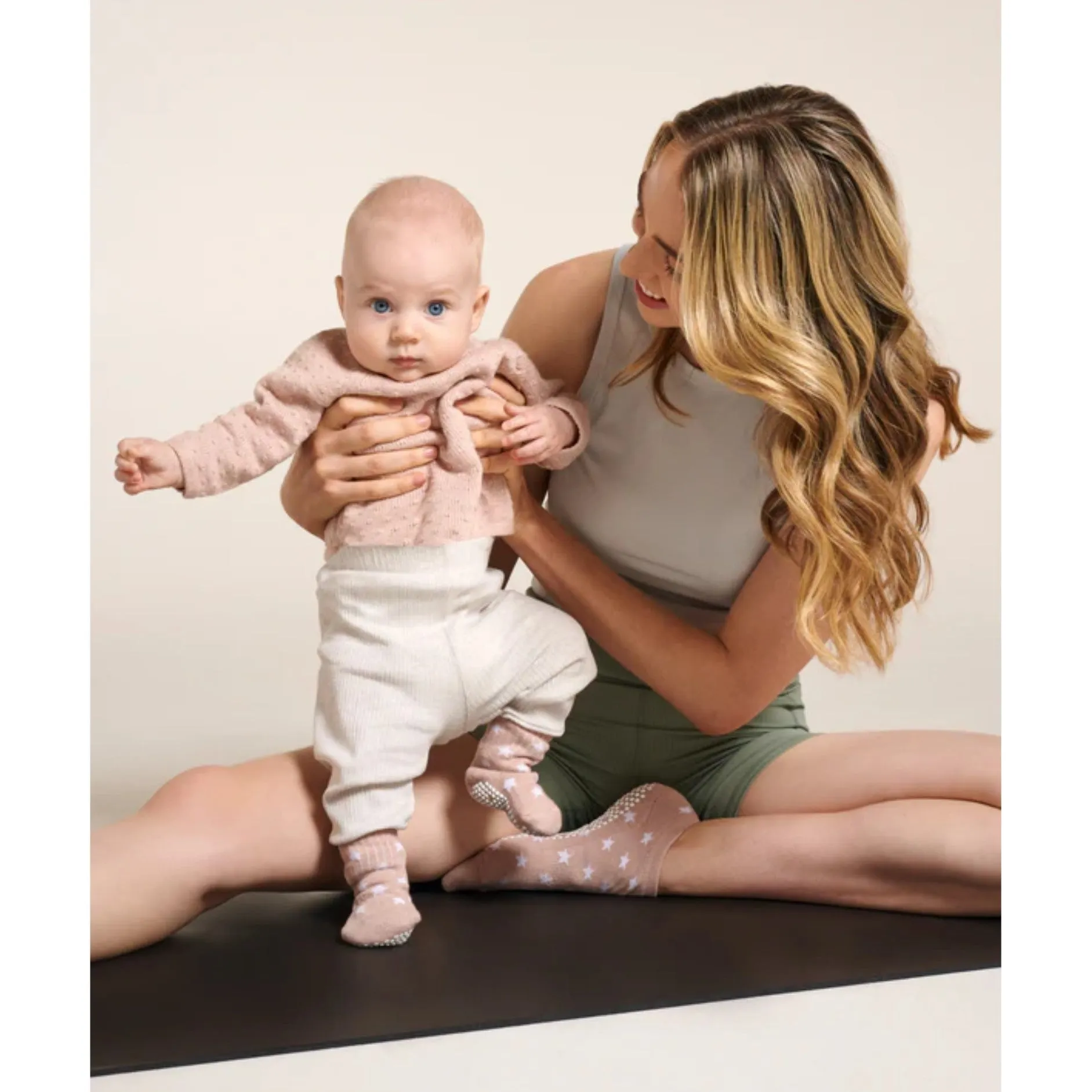 Mom & Me Grip Sock Set (Barre / Pilates)