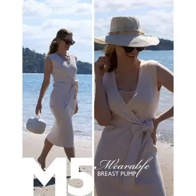 Momcozy M5 Double Hands-Free Breast Pump Set