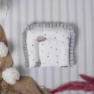 Moon & Stars Organic Cotton U-Pillow