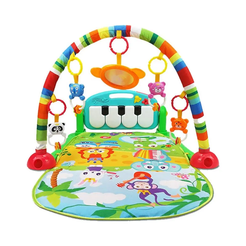 Multi-Function Piano Fitness Rack For Babies