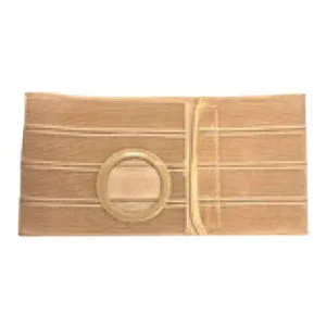 Nu-Hope Nu-Form™ Support Belt, 2-5/8'' x 3-1/8'' Stoma, 8'' Wide, Right, 1-1/2'' From Bottom, XL (41'' to 47'' Waist), Beige