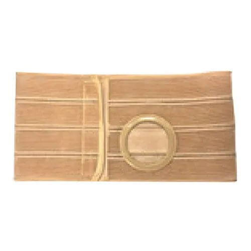 Nu-Hope Nu-Form™ Support Belt, 2-5/8" x 3-1/8" Stoma, 8" Wide, Left, 1-1/2" From Bottom, XL (41" to 47" Waist), Beige