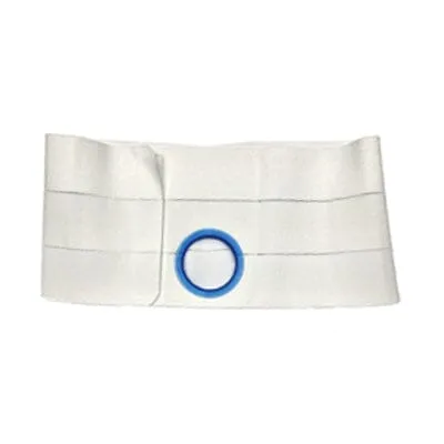 Nu-Hope Support Belt, Original Flat Panel, 4" Stoma, 6" Wide, Left, 1" From Bottom, Large (36" to 41" Waist)