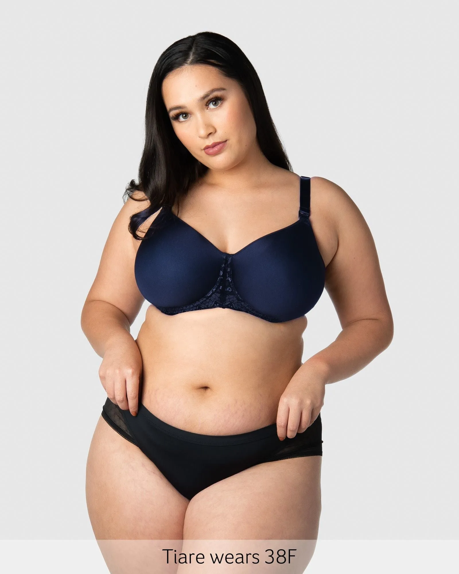 OBSESSION NAVY CONTOUR NURSING BRA
