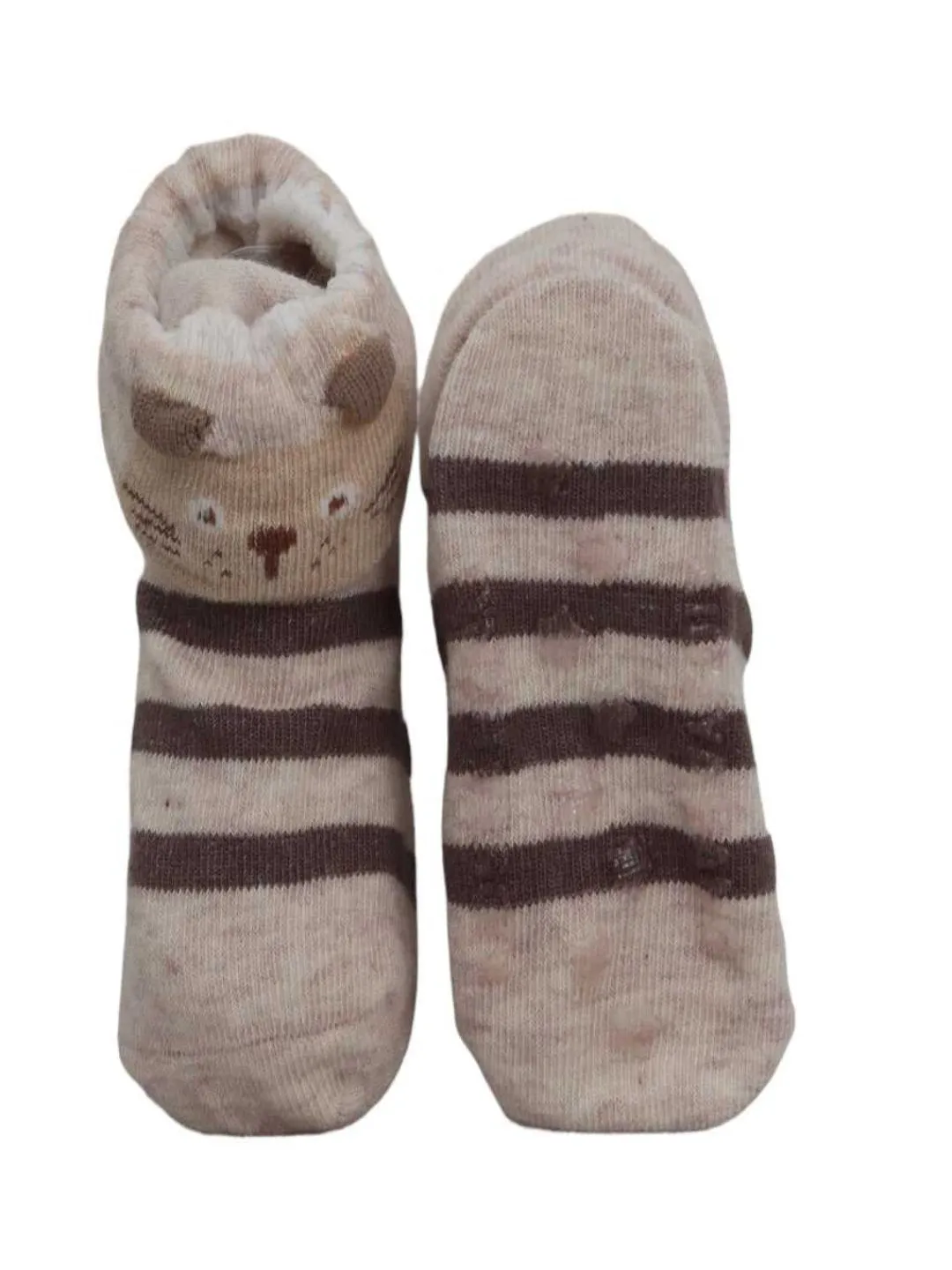 Paw Steps - Soft Animal-Themed Anti-skid Socks for Baby Boys