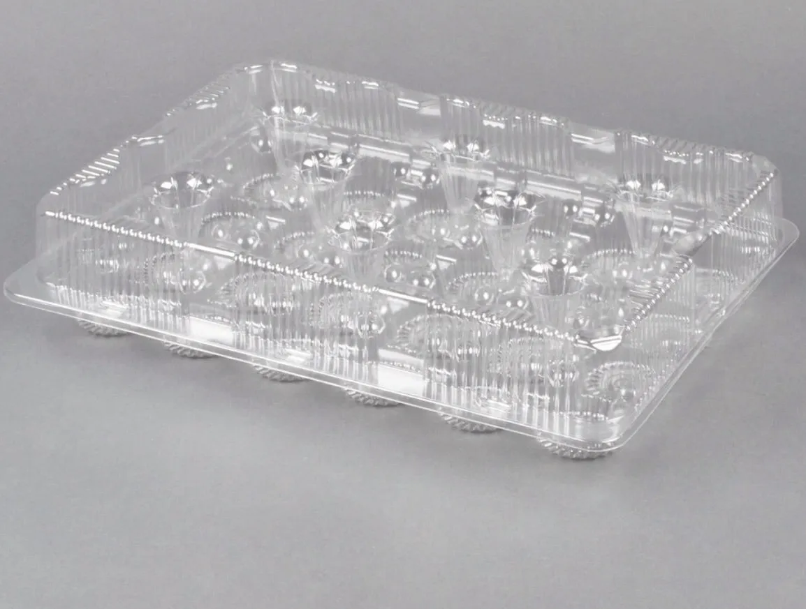 PICK UP ONLY - 24 Cupcake Hinged Container