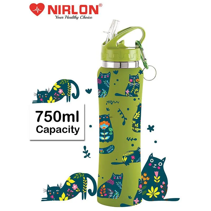 Purrr Bloom Sipper Water Bottle - 750 ML
