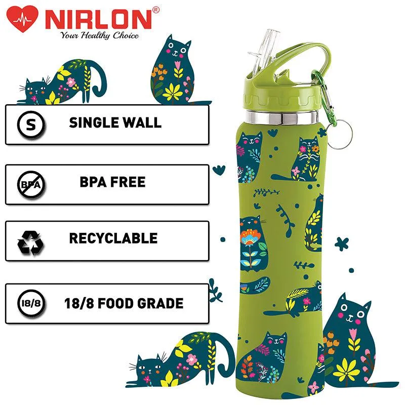 Purrr Bloom Sipper Water Bottle - 750 ML
