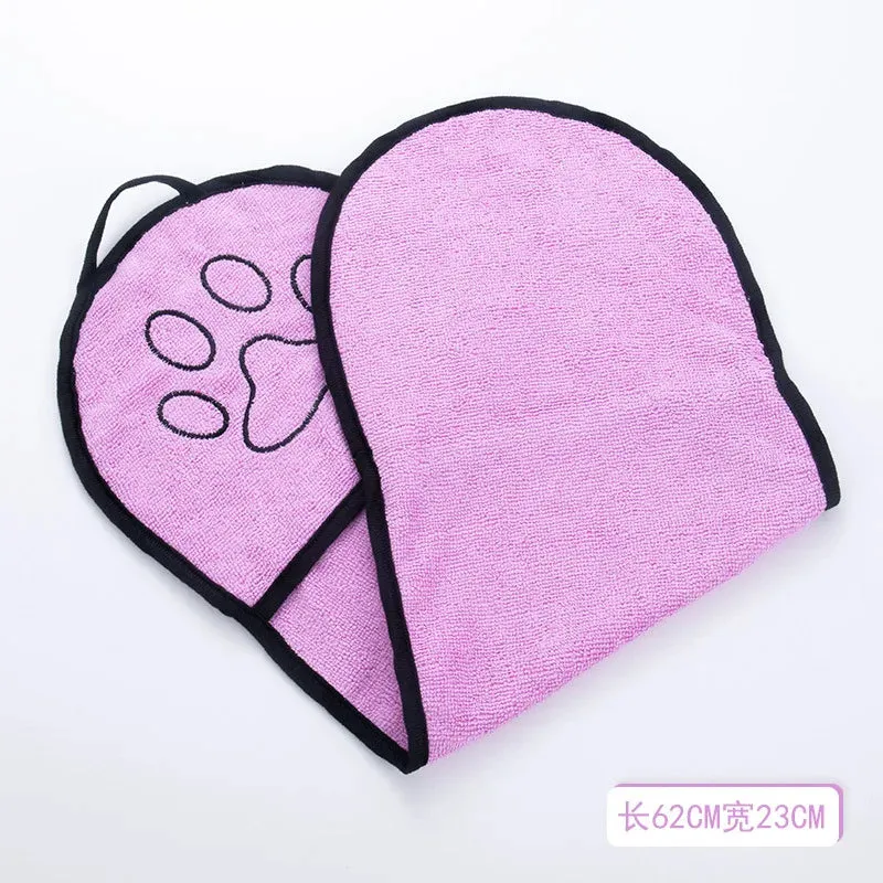 Quick-Dry Soft Bath Robe Dog Towel, Ultra Absorbent