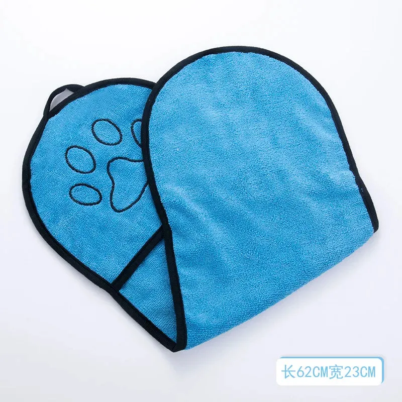 Quick-Dry Soft Bath Robe Dog Towel, Ultra Absorbent
