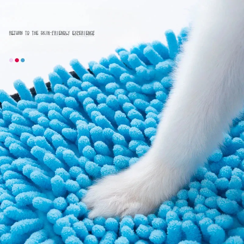 Quick-Dry Soft Bath Robe Dog Towel, Ultra Absorbent