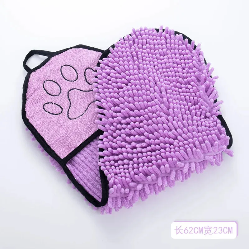 Quick-Dry Soft Bath Robe Dog Towel, Ultra Absorbent