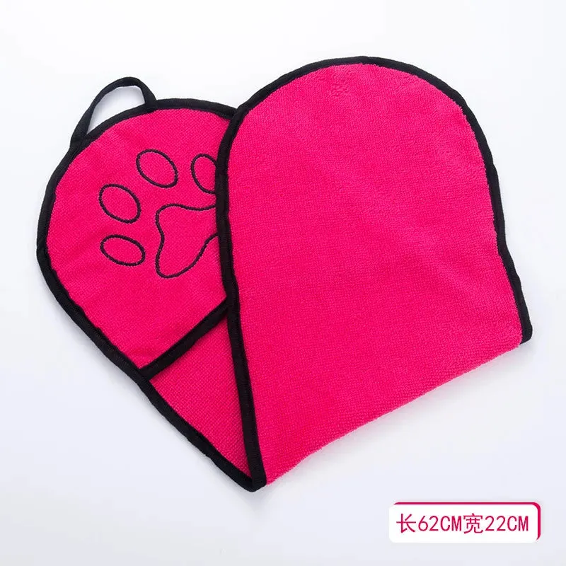Quick-Dry Soft Bath Robe Dog Towel, Ultra Absorbent