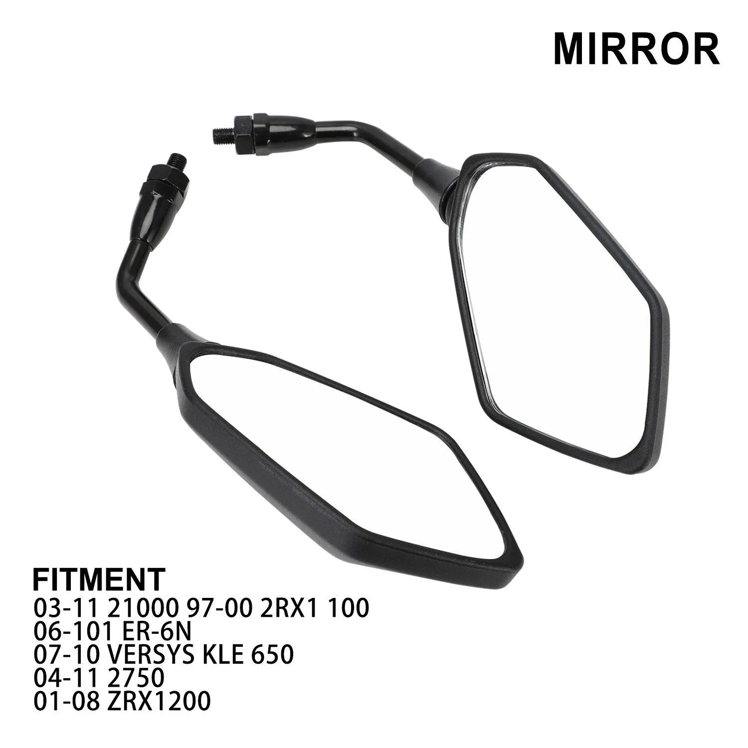 Rear View Mirrors For KAWASAKI