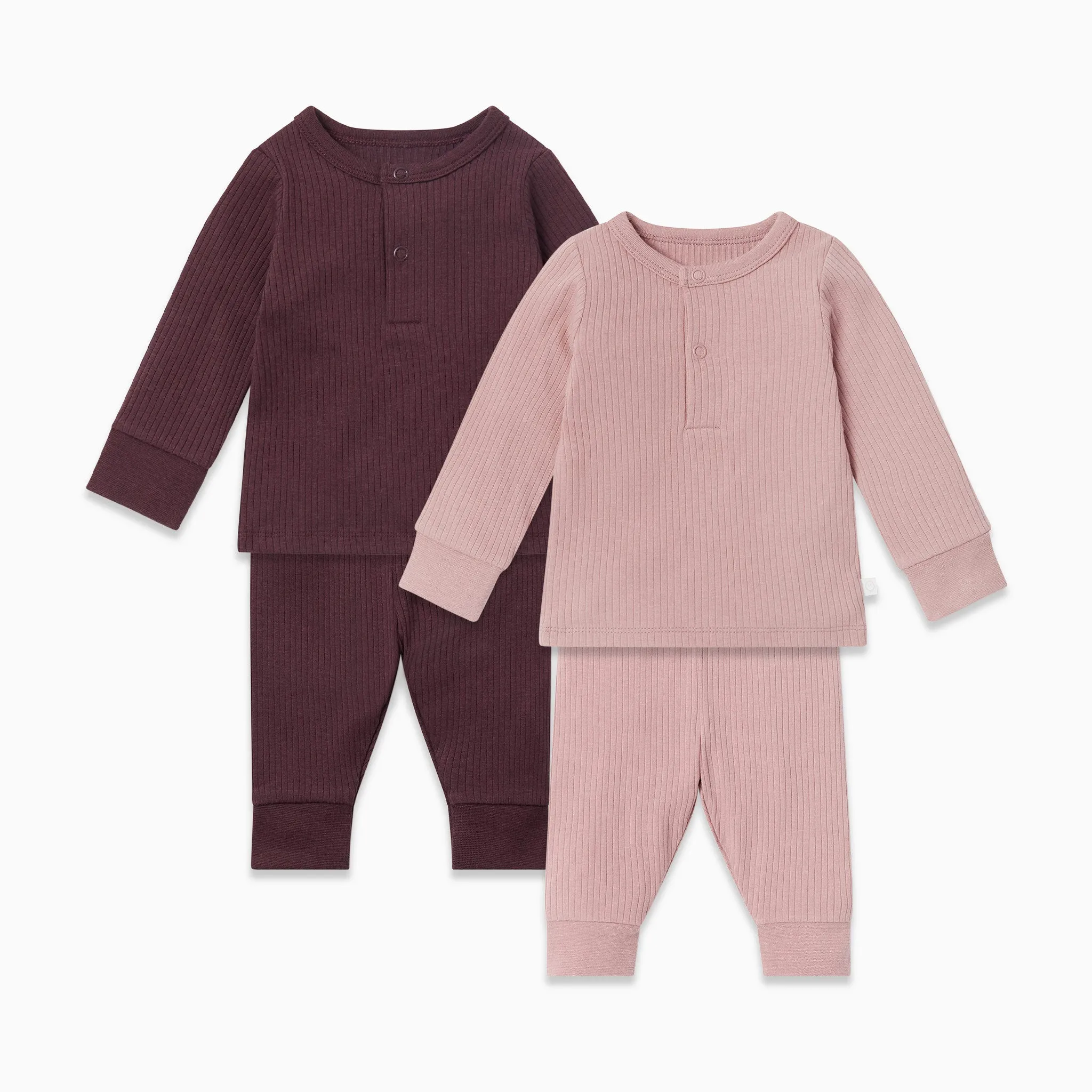 Ribbed Pajama Set 2 Pack