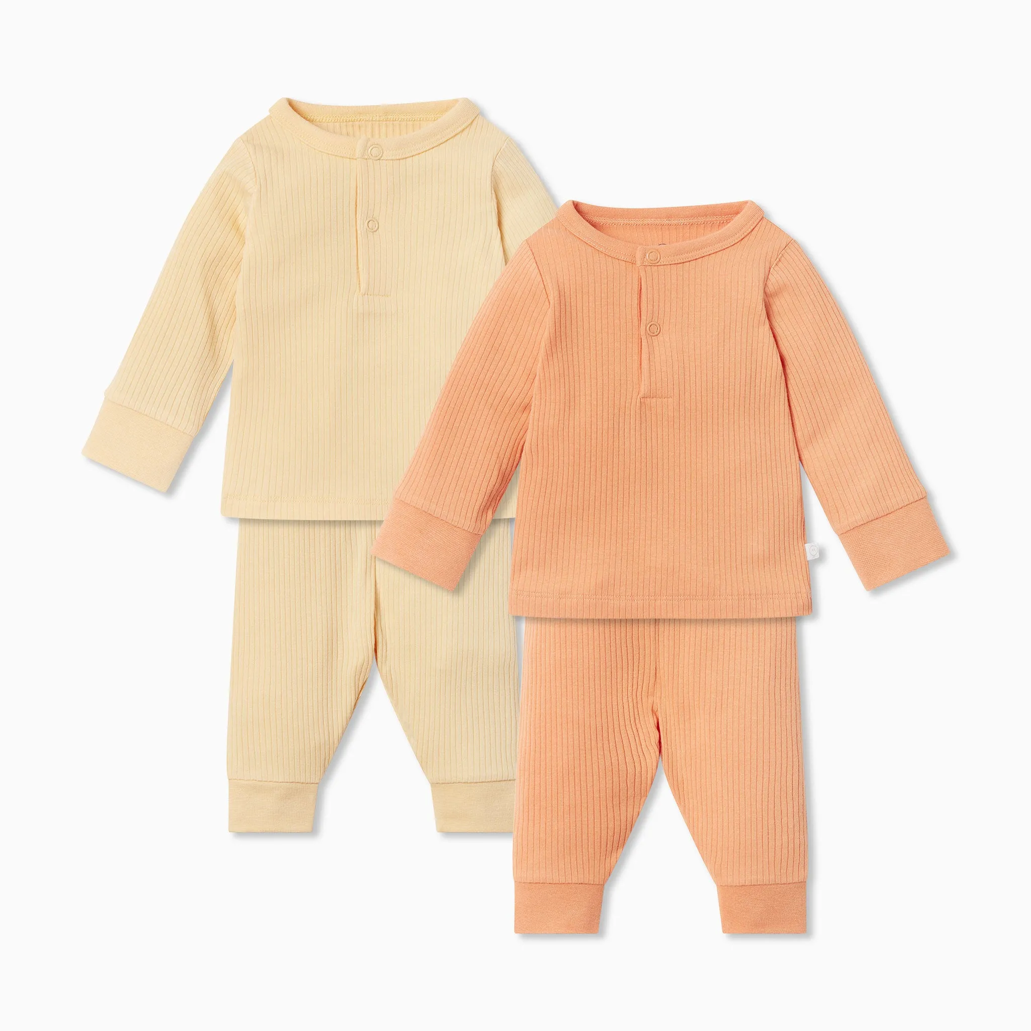 Ribbed Pajama Set 2 Pack