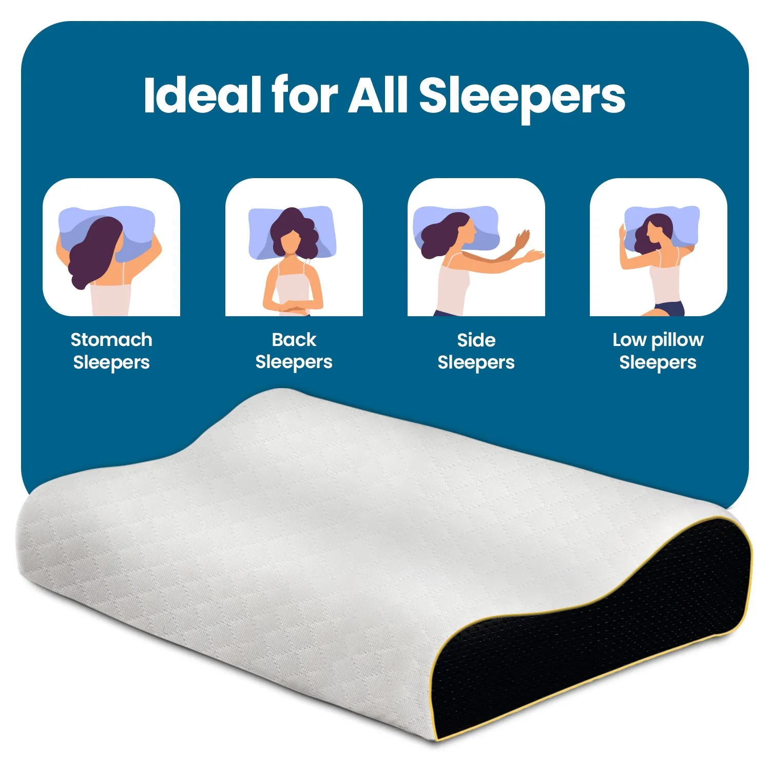 Sleepsia Contour Pillow