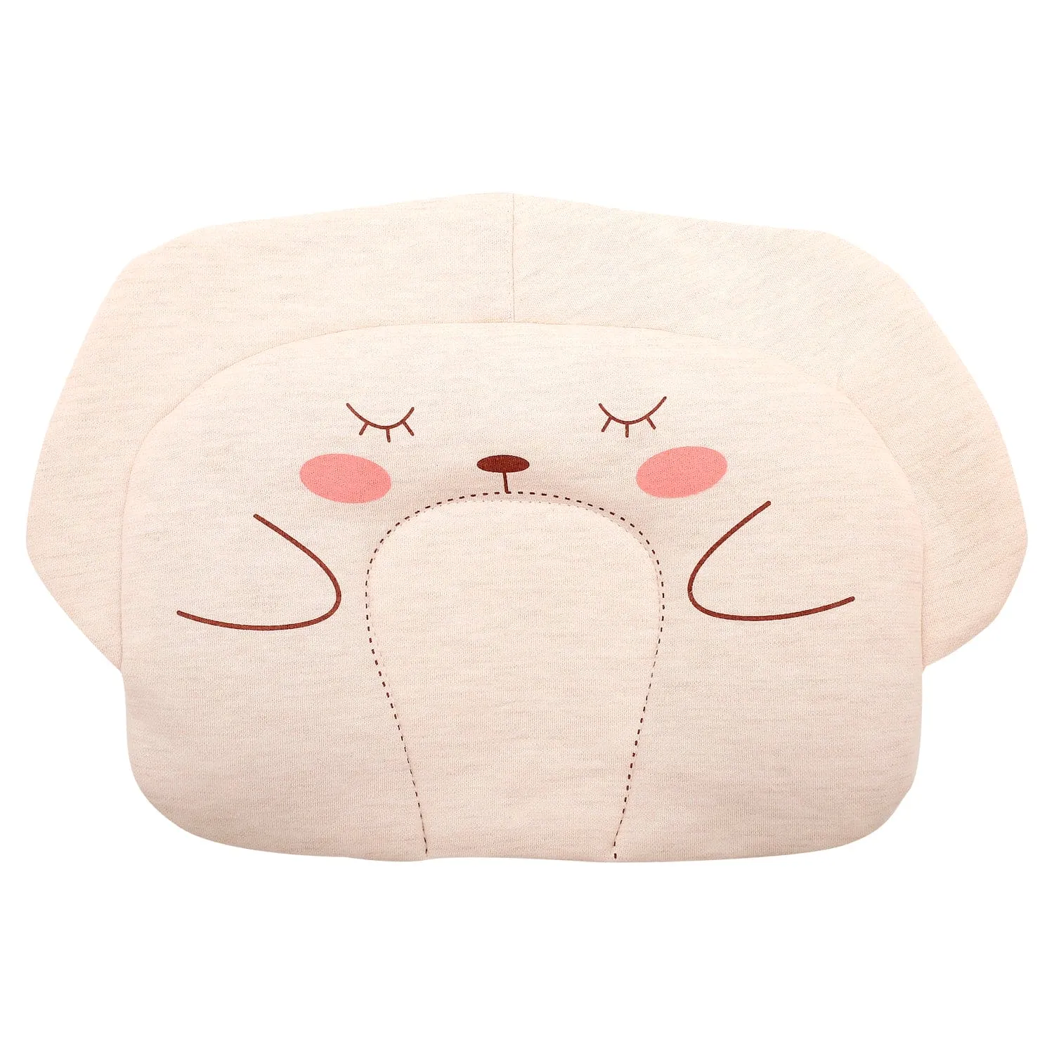 Sleepy Bear Cream Pillow