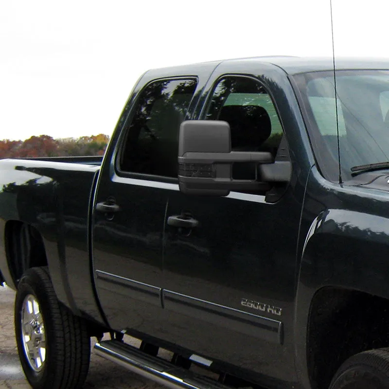 Spec-D Towing Mirrors Chevy Silverado (2007-2013) Powered Extended & Heated