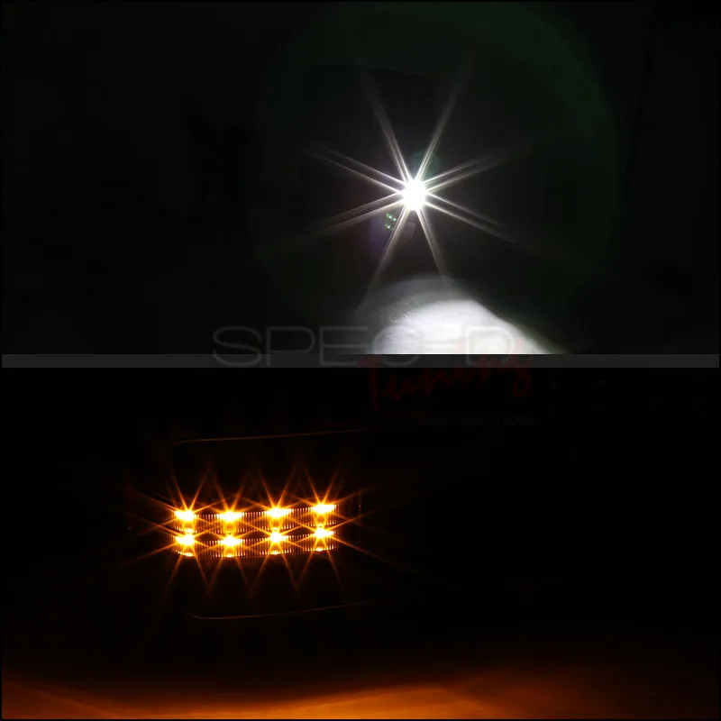 Spec-D Towing Mirrors Chevy Tahoe / Yukon / Suburban (1992-1999) LED & Powered