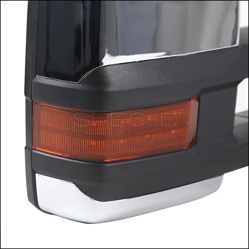 Spec-D Towing Mirrors Chevy Tahoe / Yukon / Suburban (1992-1999) LED & Powered