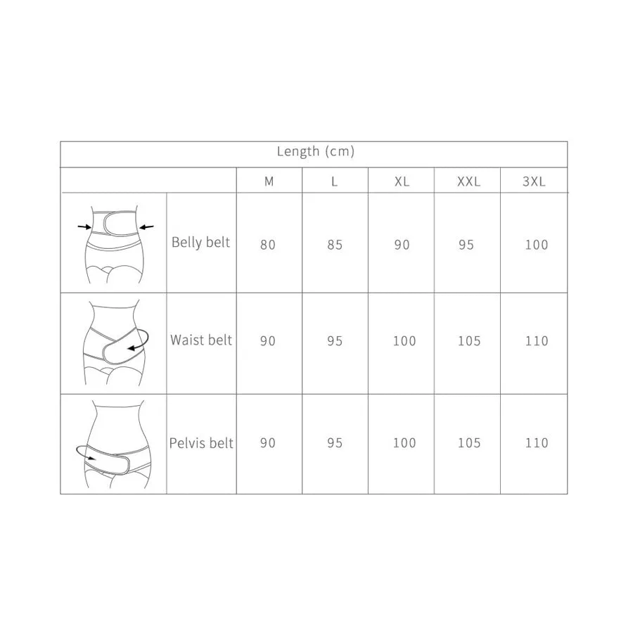 Sunveno 3 in 1 Adjustable Maternity Belt