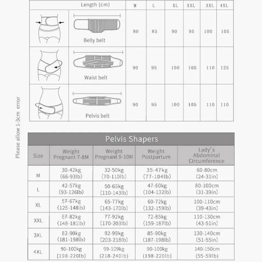 Sunveno 3 in 1 Adjustable Maternity Belt