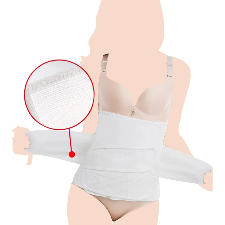 Sunveno Breathable Postpartum Abdominal Belt (White)