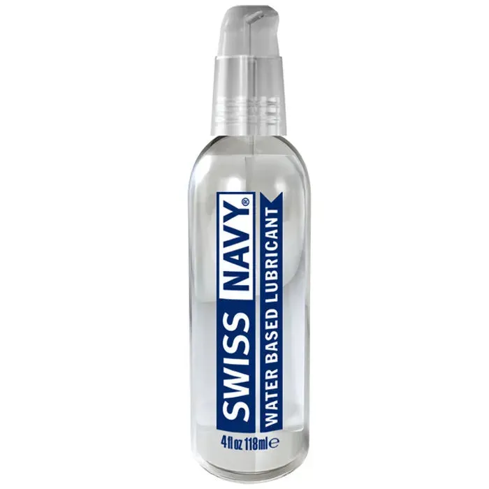 Swiss Navy Water Based Lubricant 4oz/118ml