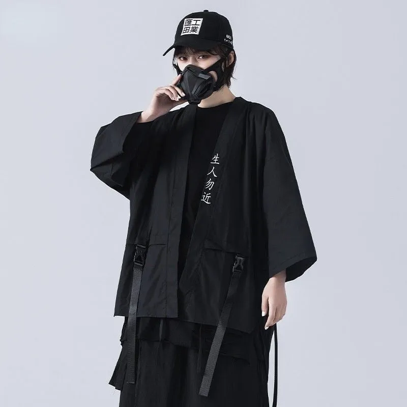 Tech wear kanji kimono