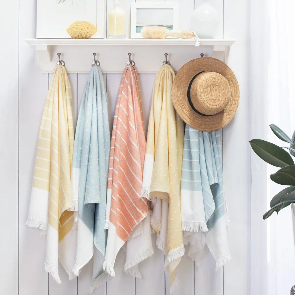 The Blue Dot Fouta Towels