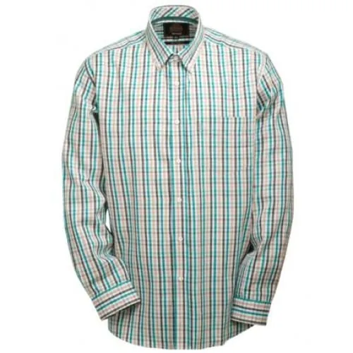 Toggi Men's Shirt Byron Thyme/Ocean Check