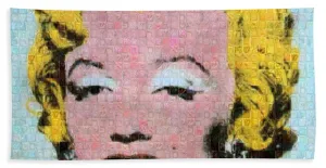Tribute to Andy Warhol - 1 - Bath Towel