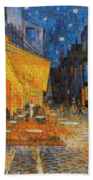 Tribute to Van Gogh - 1 - Beach Towel