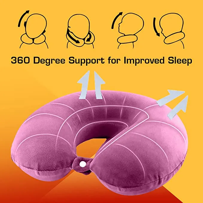 U-Shape Fibre Filled Neck Pillow