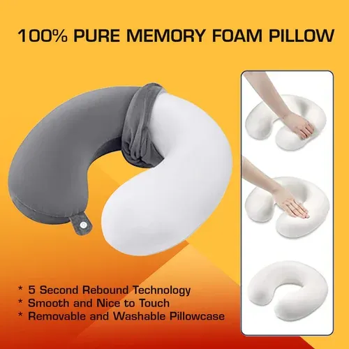 U Shaped Memory Foam Travel Pillow