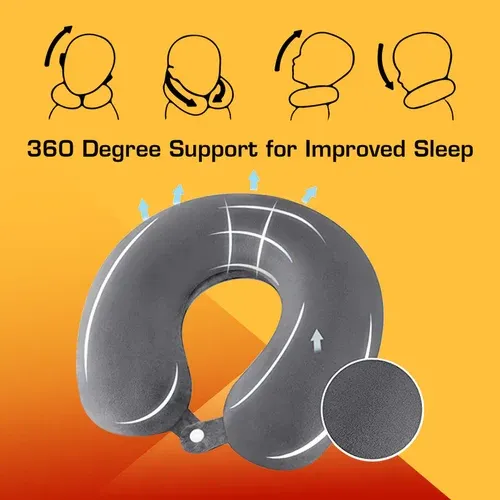 U Shaped Memory Foam Travel Pillow