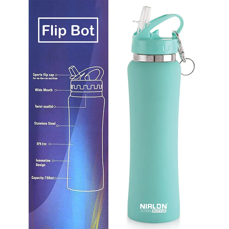Valento Sipper Water Bottle (Aqua) - 750 ML