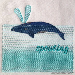 Whale Spouting