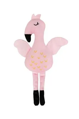Yours Droolly Recyclies Flamingo Dog Toy
